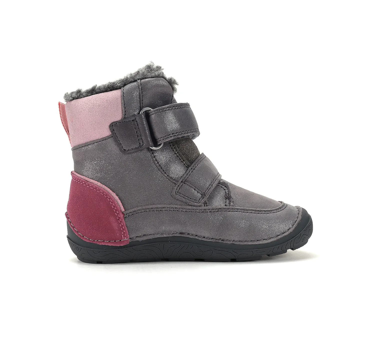 DD Step W116-62185D vinter barfodssko piger foret