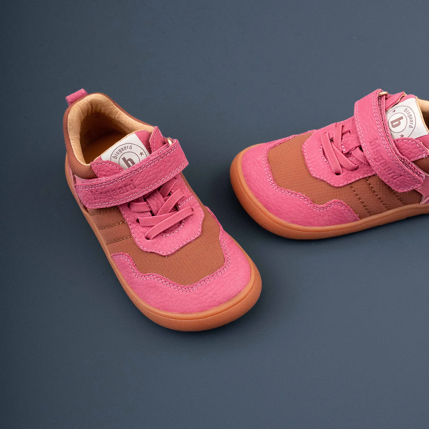 Bisgaard Baloo barfodssko pink læder