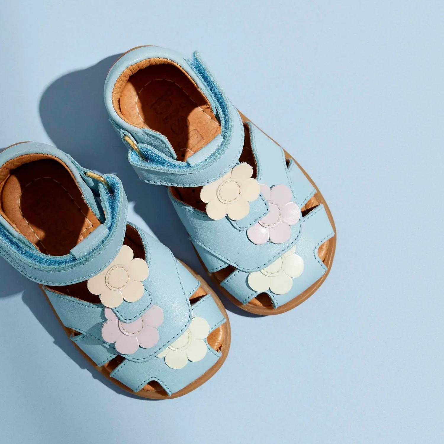 Bisgaard Oline sandal Cornflower skridsikker