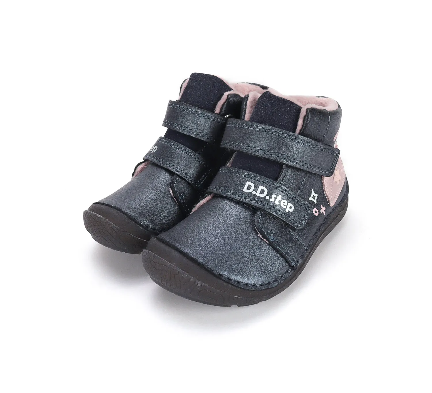 DD Step A116-62403B barfodssko til pige solfarveskift