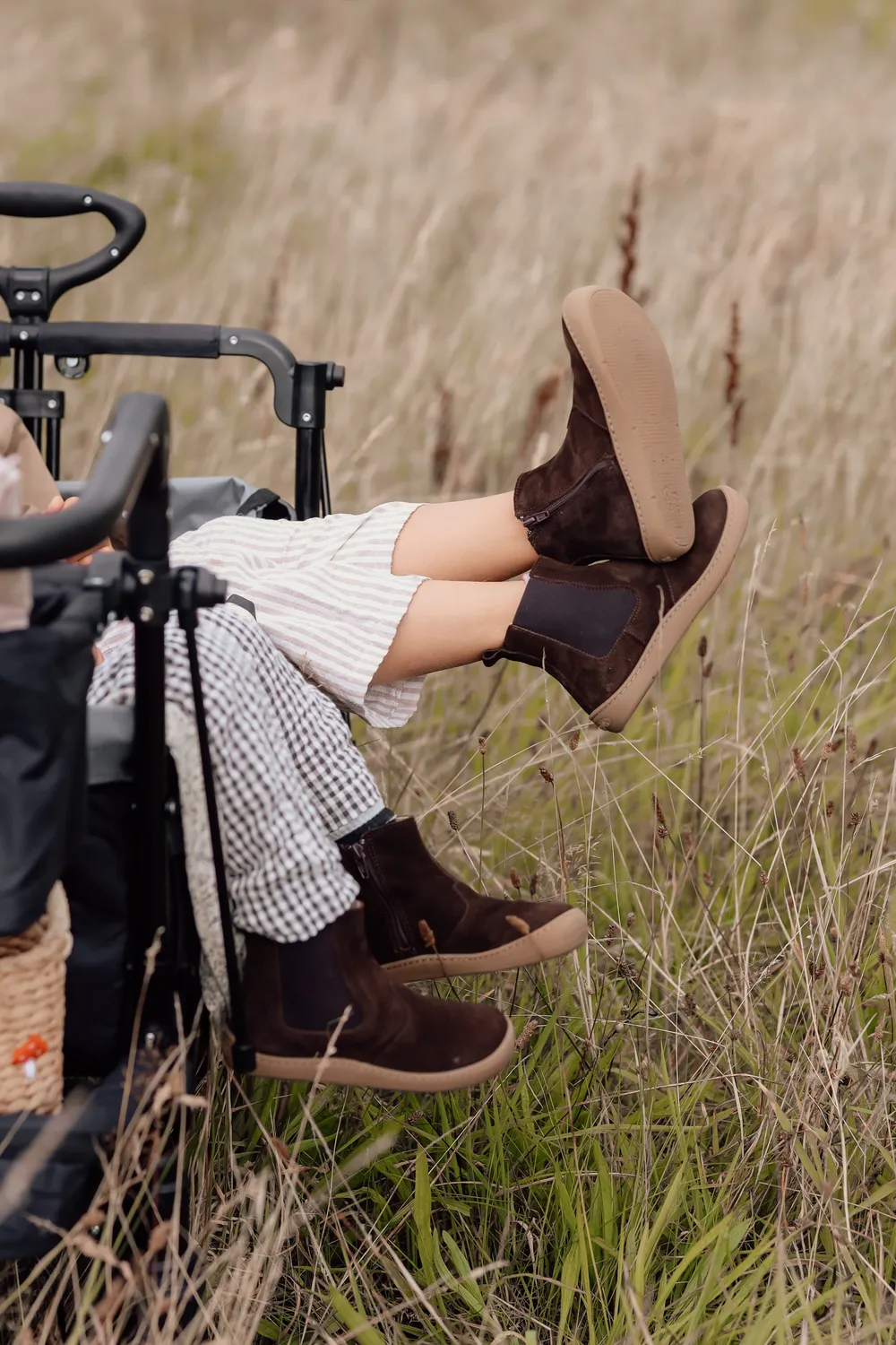 Gogsig Chelsea Brown Suede overgangssko ruskind