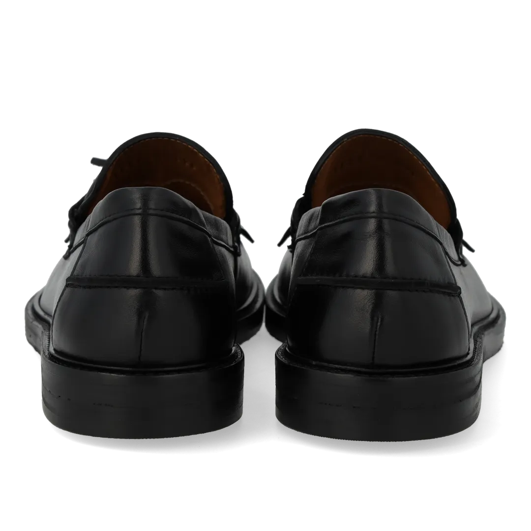 Angulus Penny loafer bred kvast frynser dame