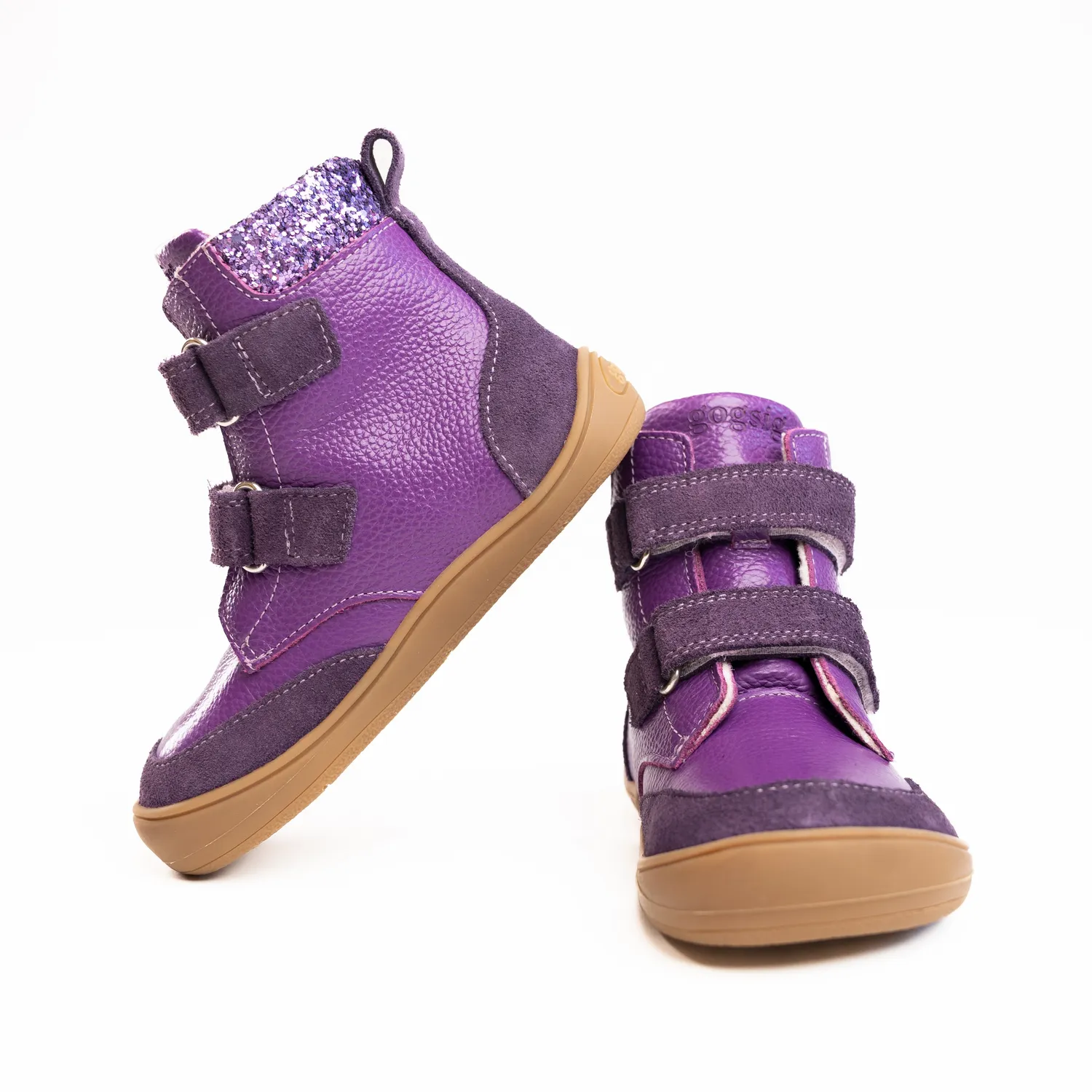 Gogsig Theo Purple Heart barfodsvinterstøvle tex-membran
