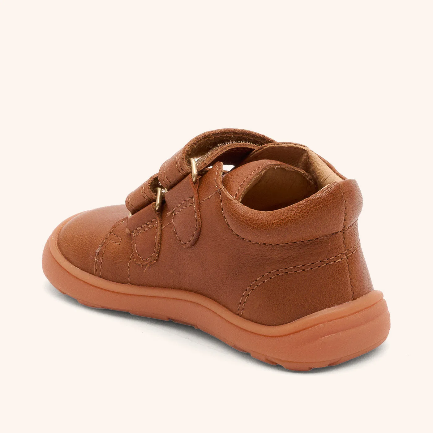 Bisgaard Barefoot Dex barfodssko cognac blød