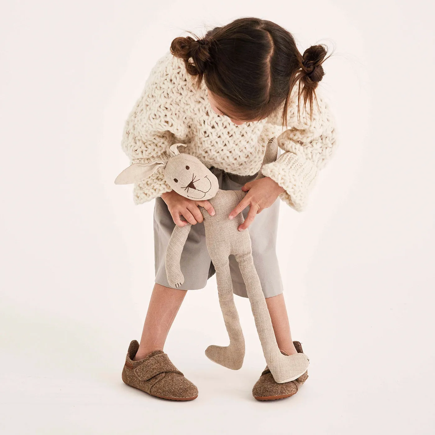 Bisgaard Casual Wool hjemmesko camel uld