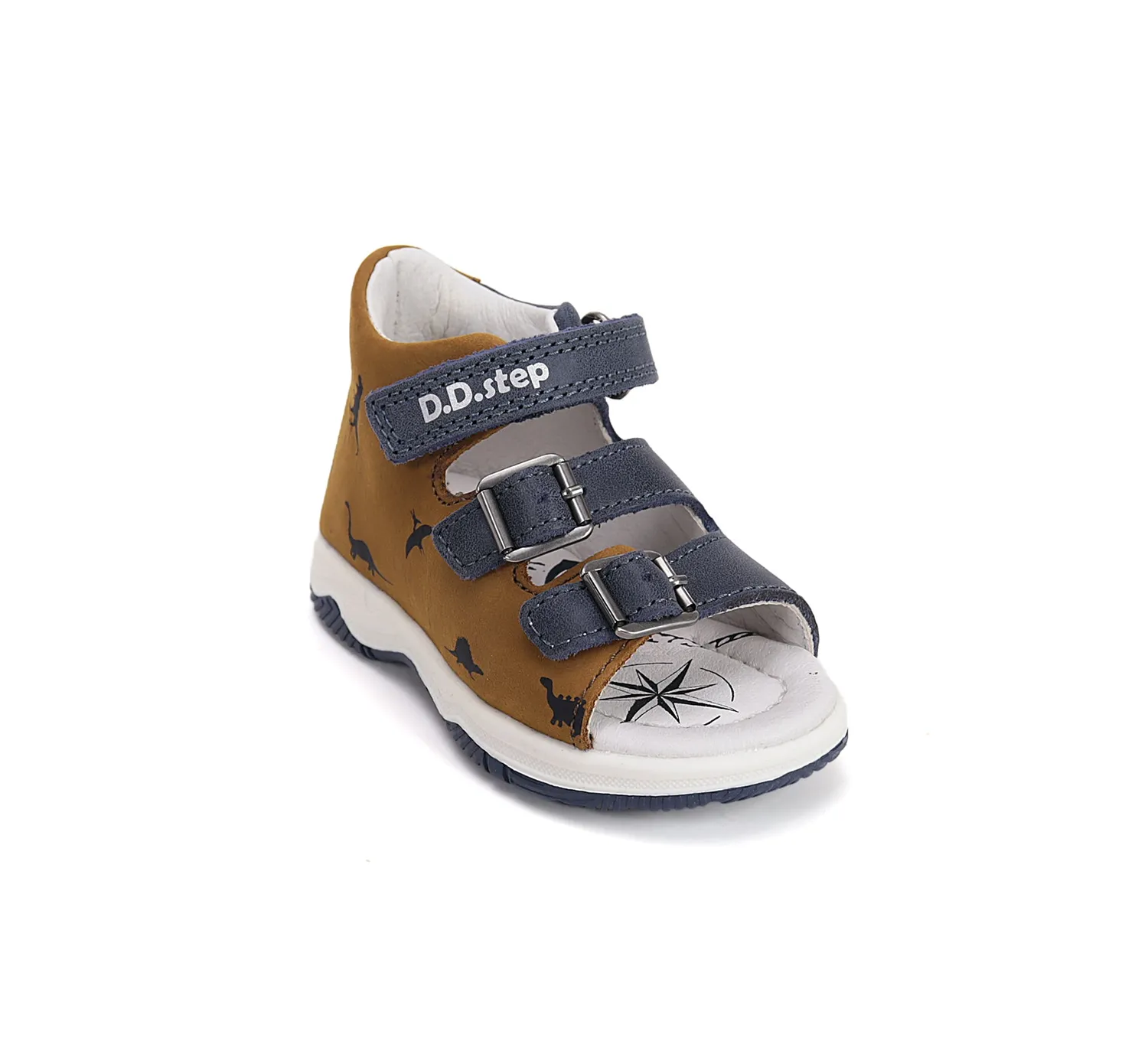 DD Step G103-61129A sandal dreng bred fod