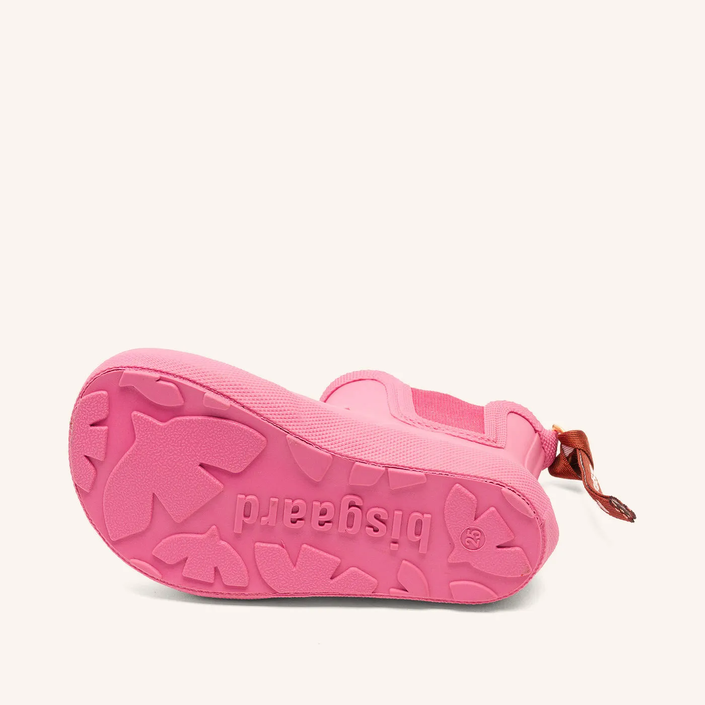 Bisgaard Barefoot Rubber gummistøvle pink barfod