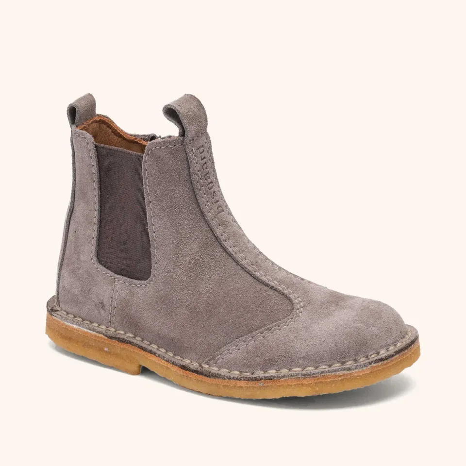 Bisgaard Nohr chelsea støvle grey crepe