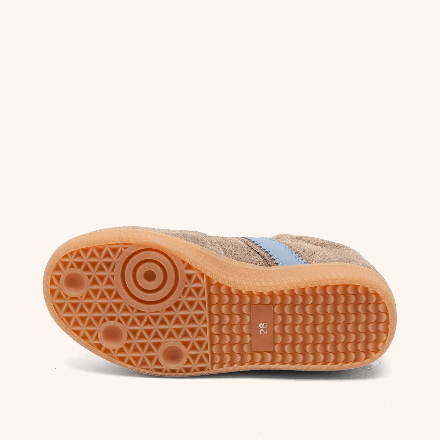 Bisgaard Penny sneakers brown kontraststriber