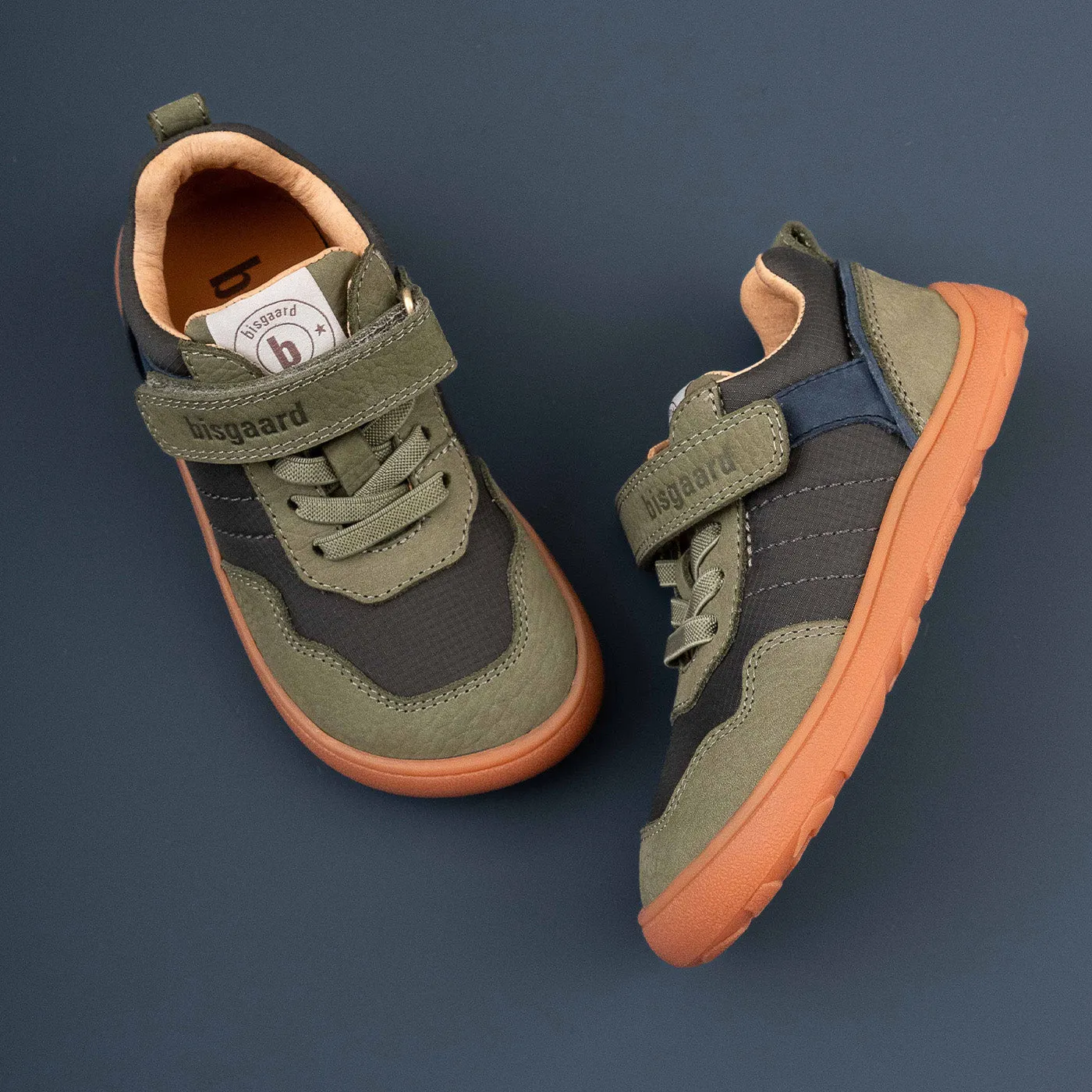 Bisgaard Barefoot Baloo sneakers sage barfod