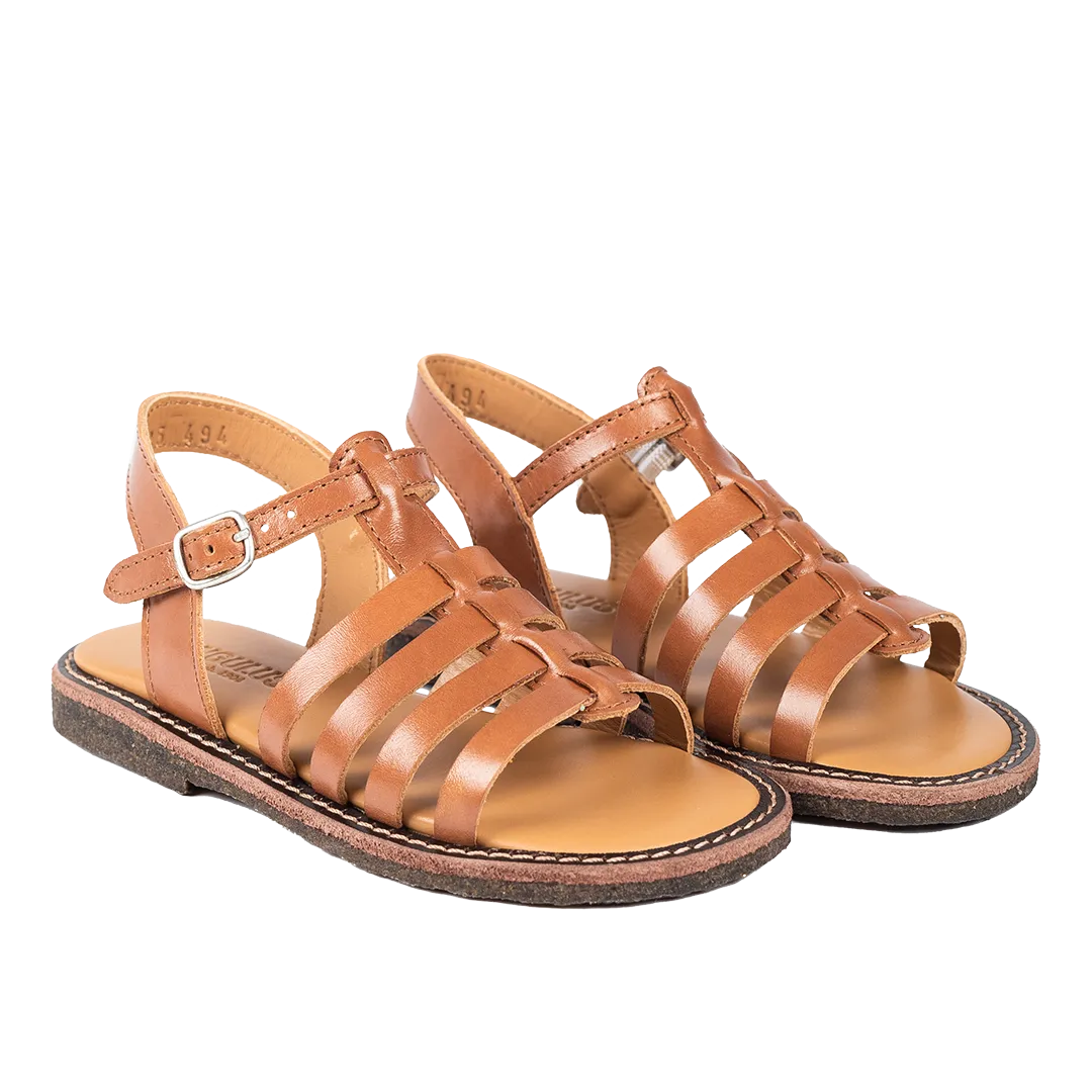 Angulus sandal åben tå børnesandal spænde