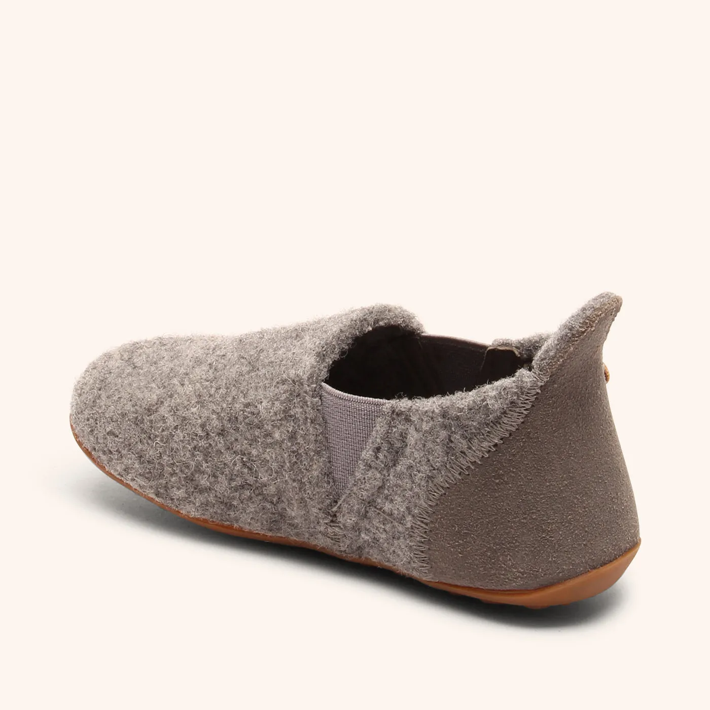 Bisgaard Sailor Wool hjemmesko grey uld normal