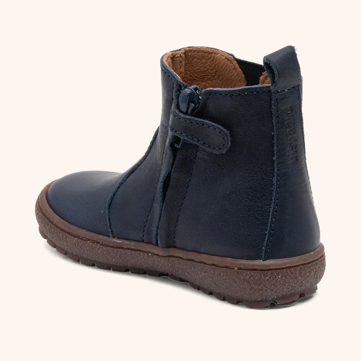 Bisgaard Emilie ankelstøvle navy hjerteprint