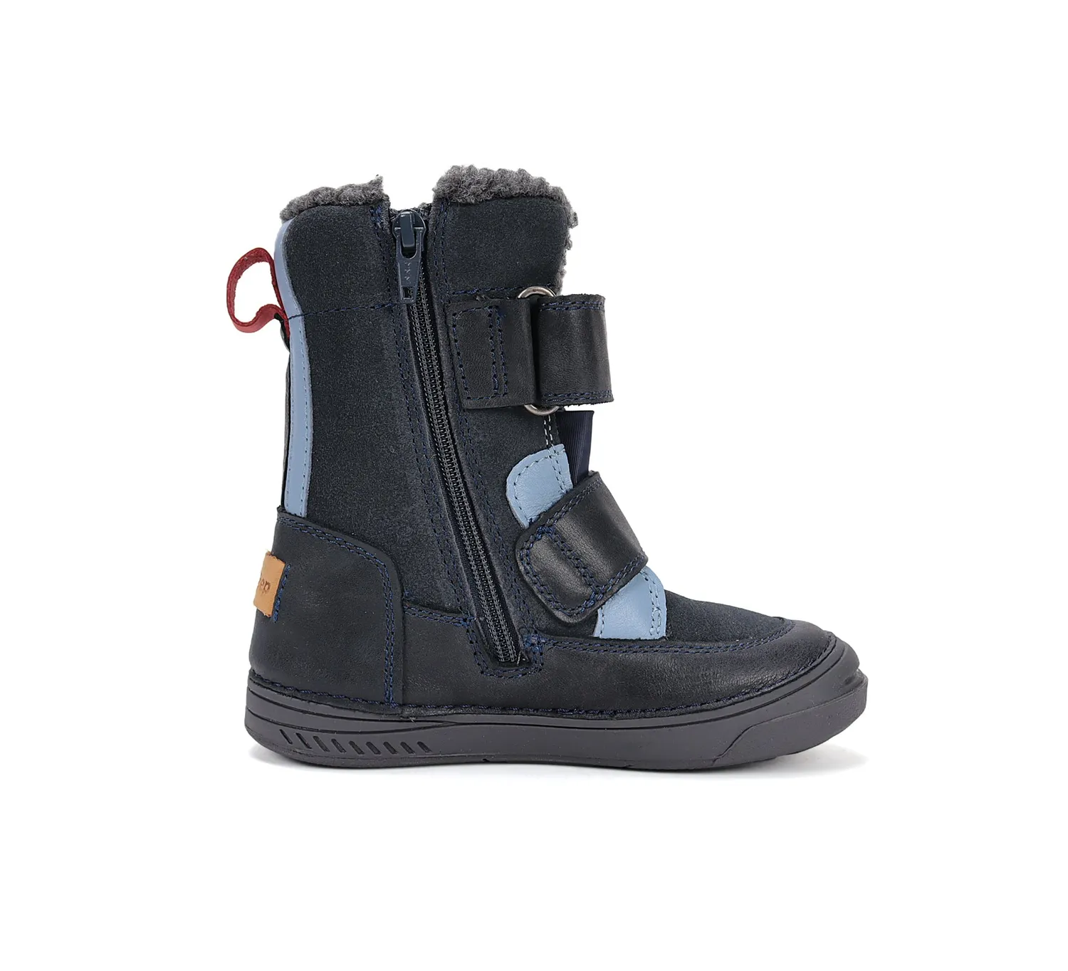 DD Step W040-52145A vinterstøvler dreng foer