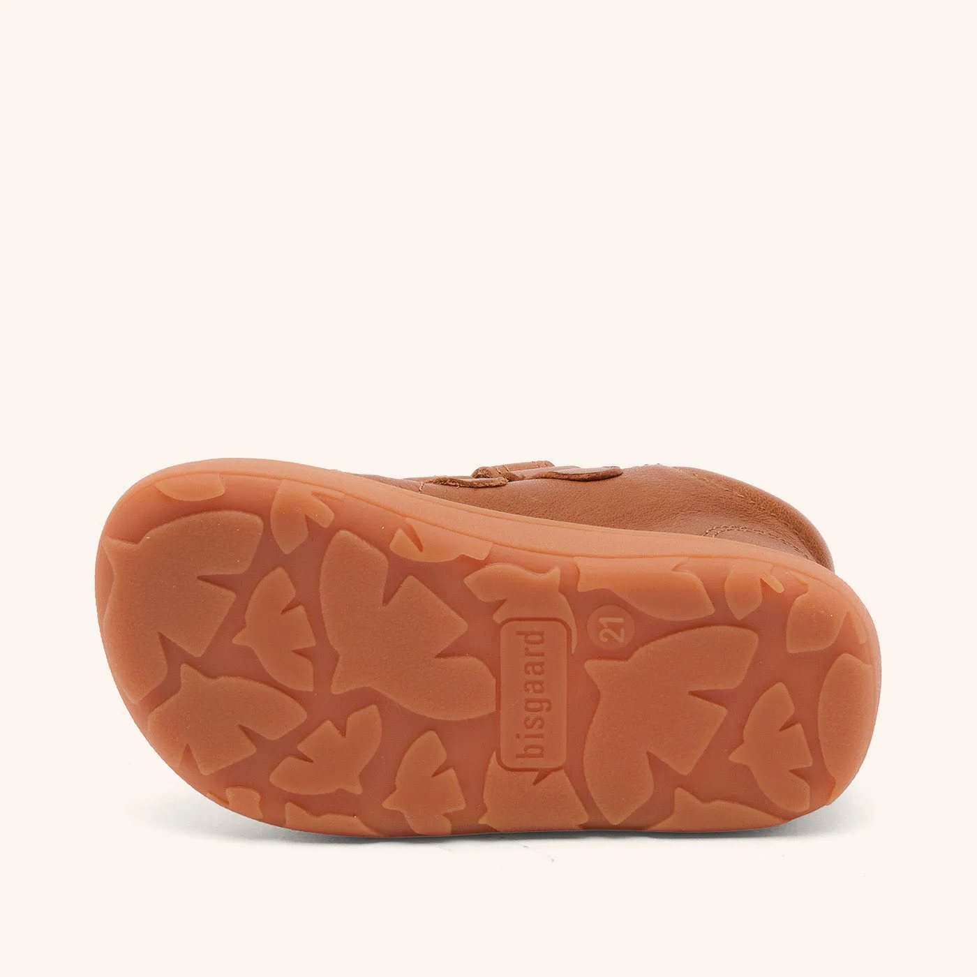 Bisgaard Barefoot Dex barfodssko cognac blød