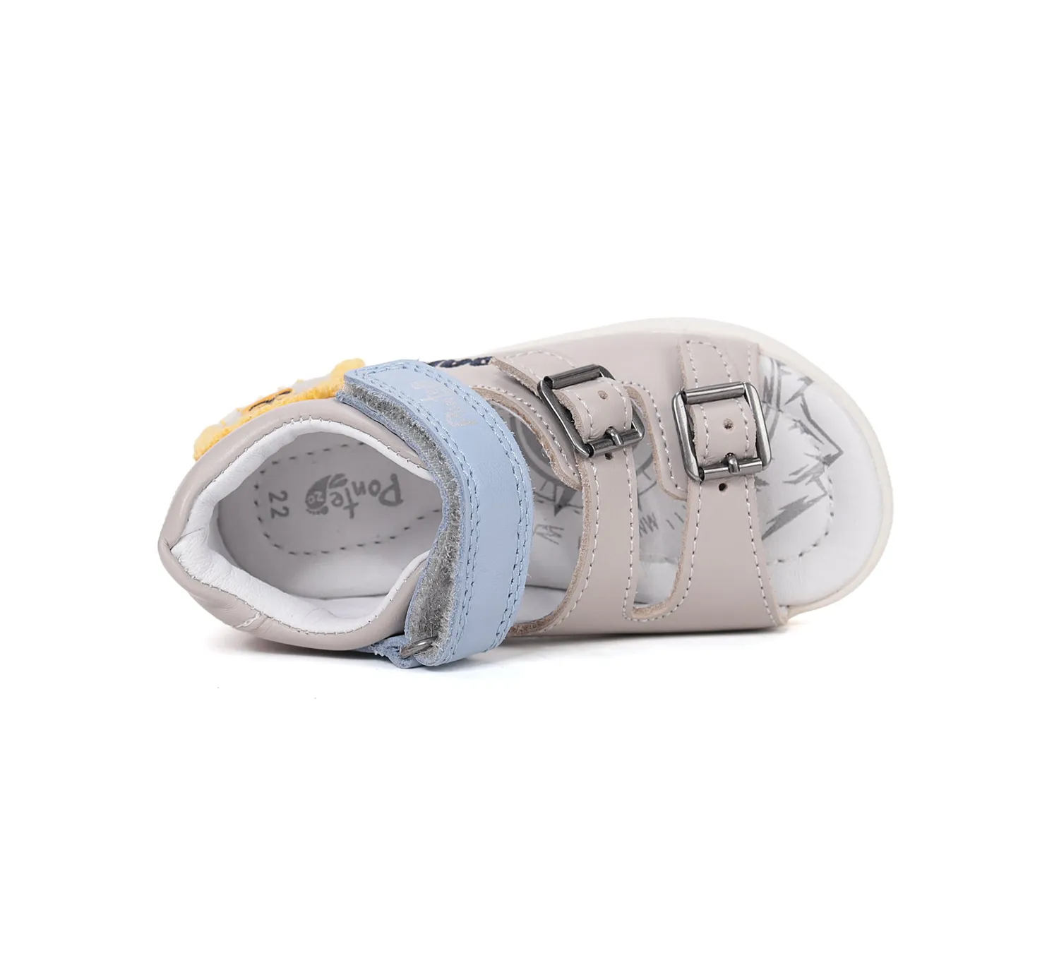 Ponte20 DA05-6-1613 sandaler supineret normal/bred