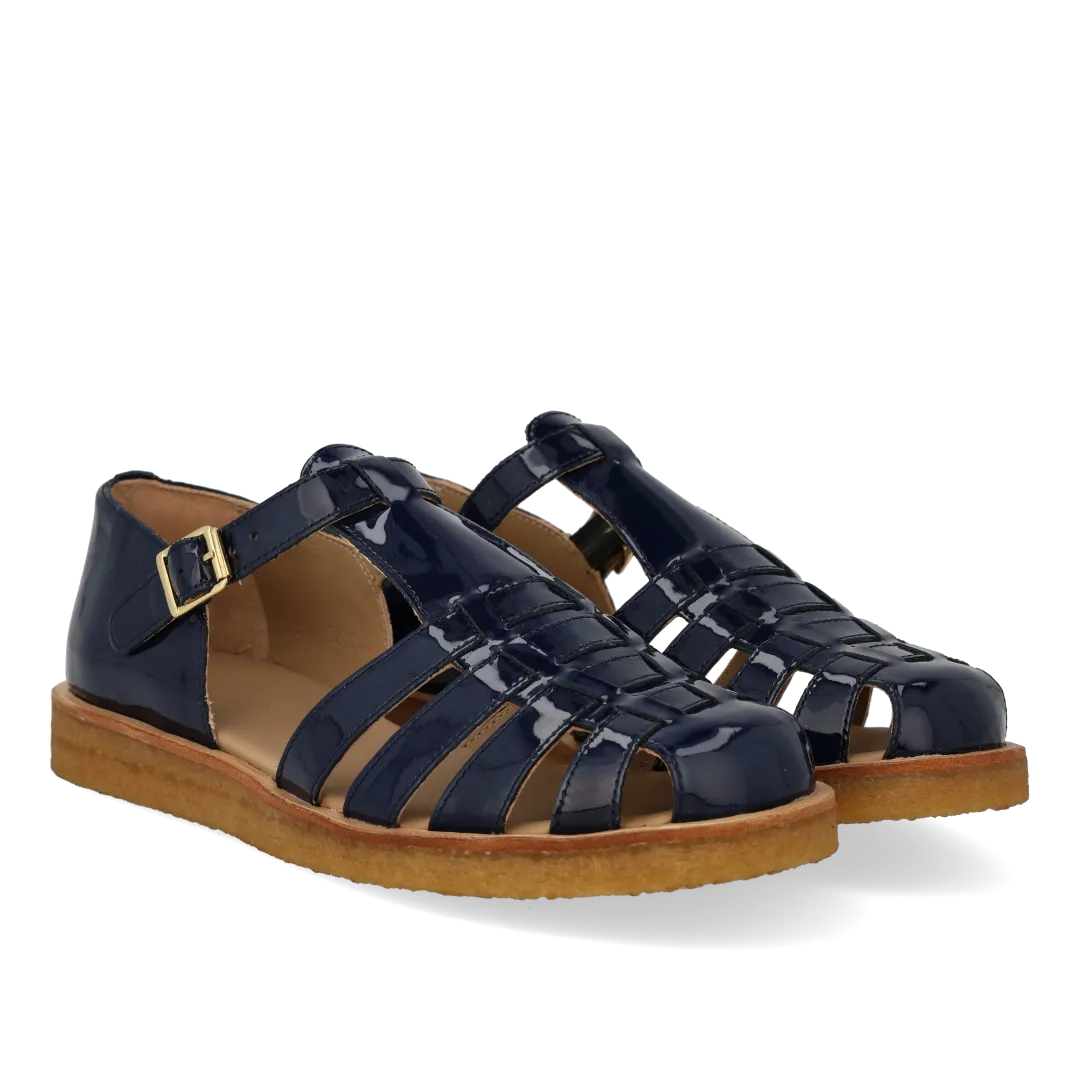 Angulus Klassisk Fisherman's sandal rågummisål dame