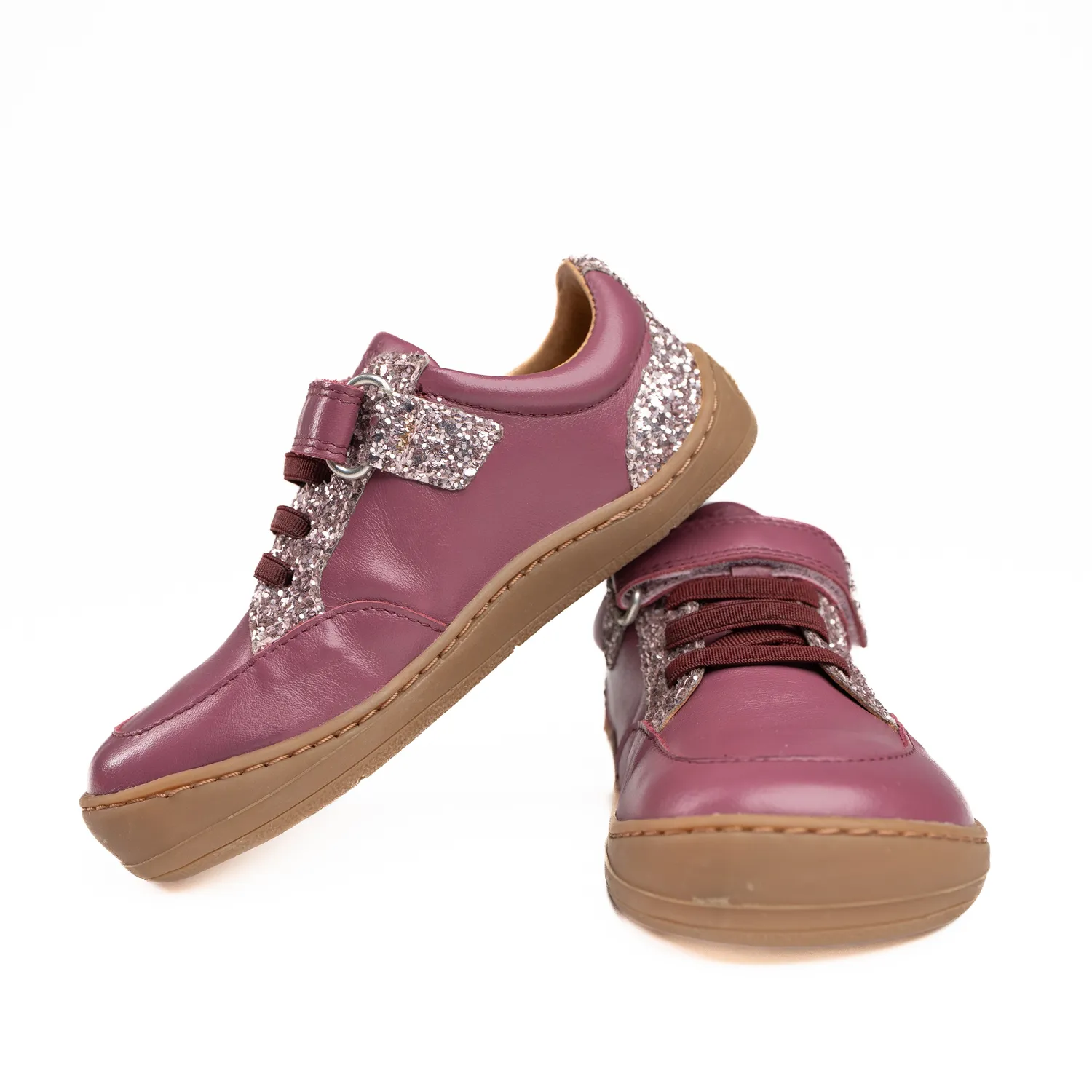 Gogsig MY Purple Glitter Lace barfodssko lilla