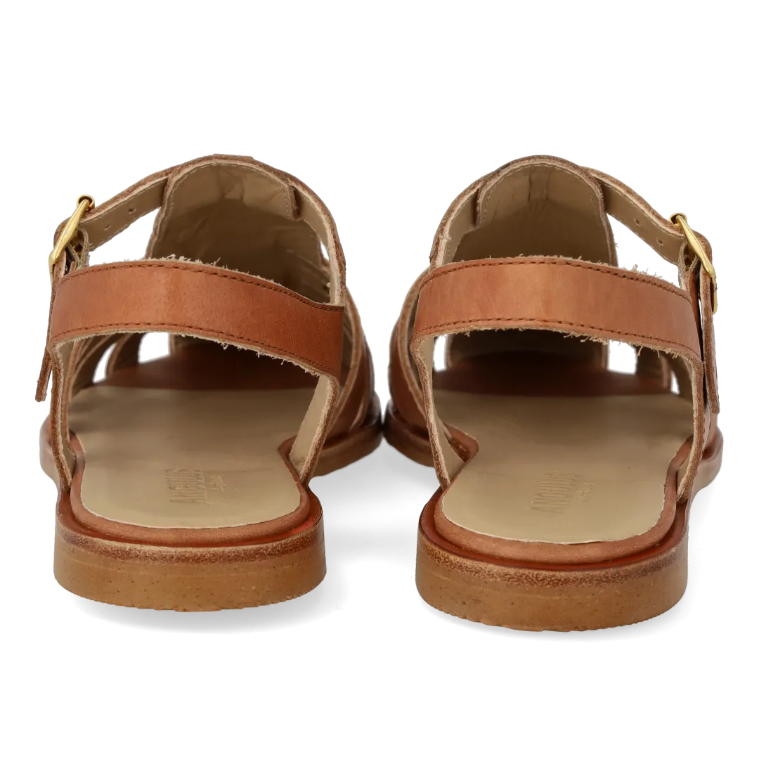 Angulus Fisherman sandal damesandal læder tunitsål