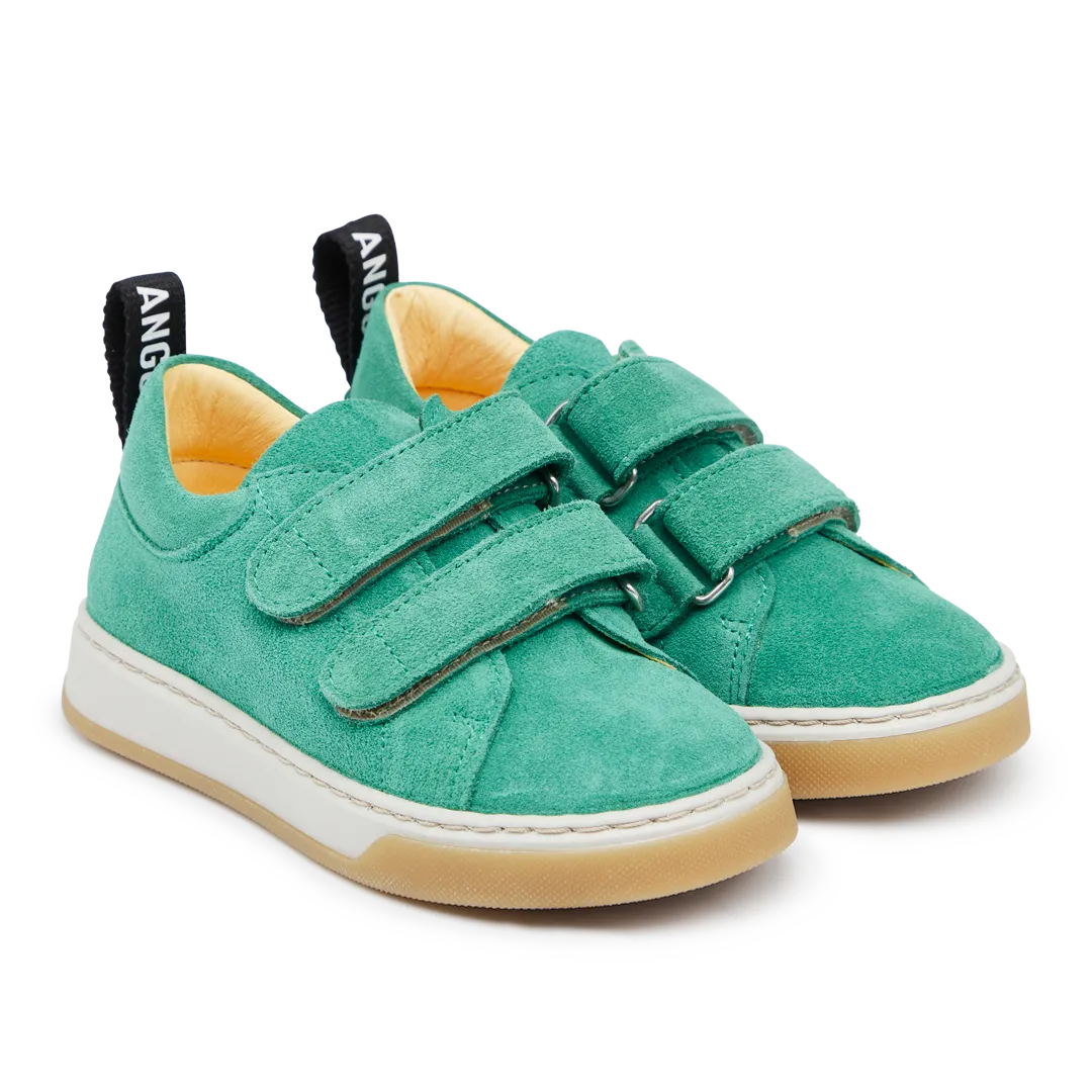 Angulus Sneaker med logobånd og velcro børnesneaker