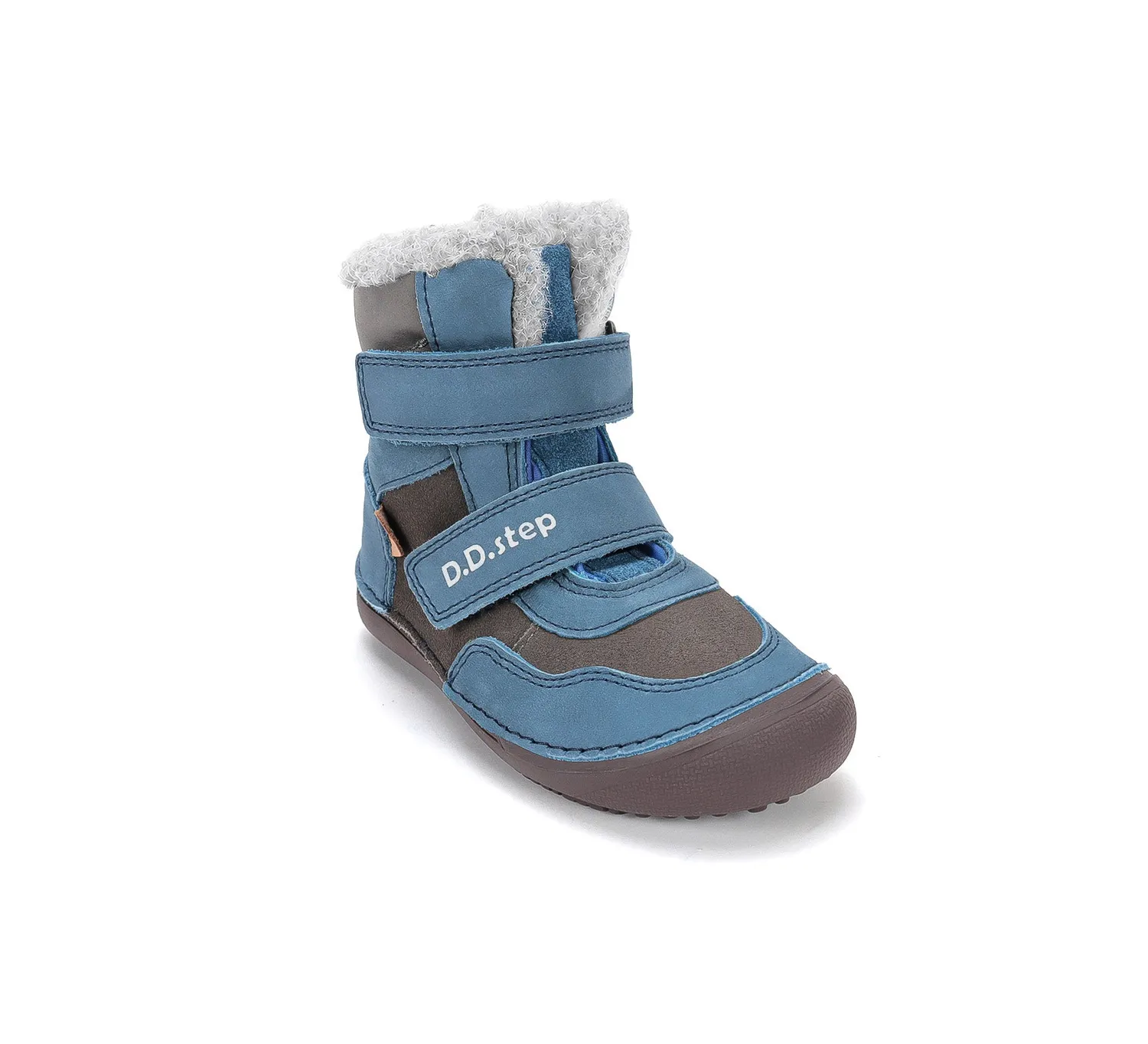 DD Step W063-62713 vinter barfodssko dreng varm