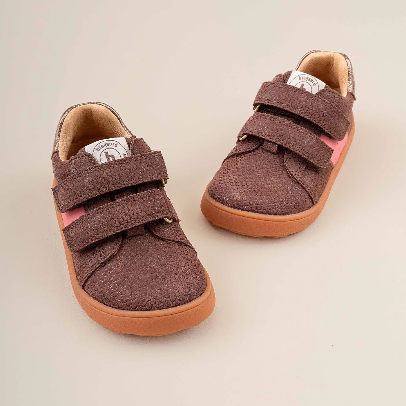 Bisgaard Barefoot Ricco barfodssko plum læder