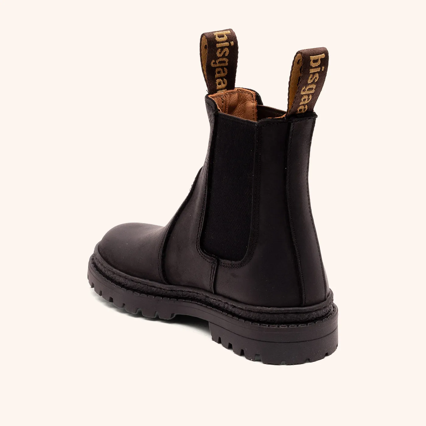 Bisgaard Neo støvler rustic black læder