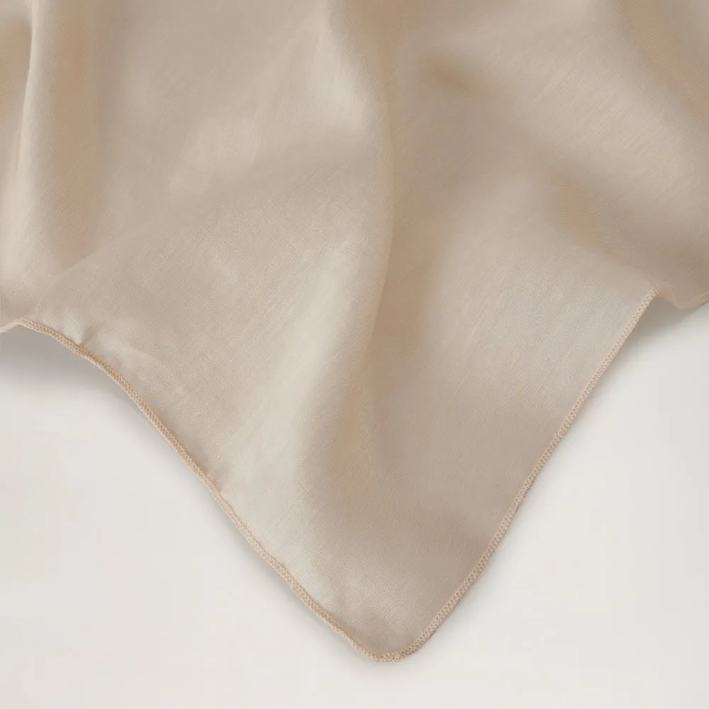 BabyMocs Linen Scarf tørklæde gul barn