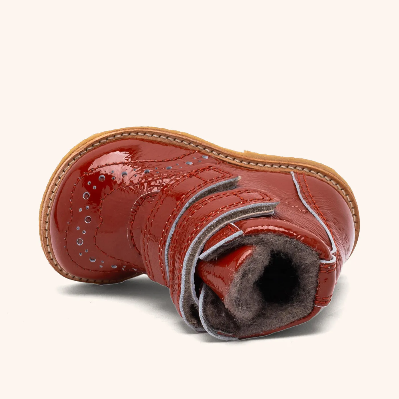 Bisgaard Ellie V Tex vinterstøvle rust patent