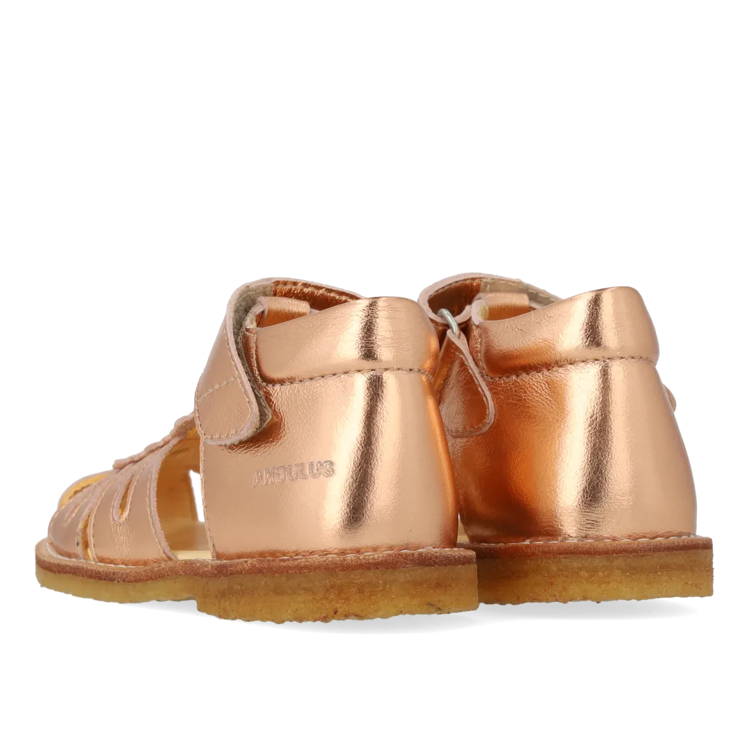 Angulus Begynder sandal velcro lukket tå