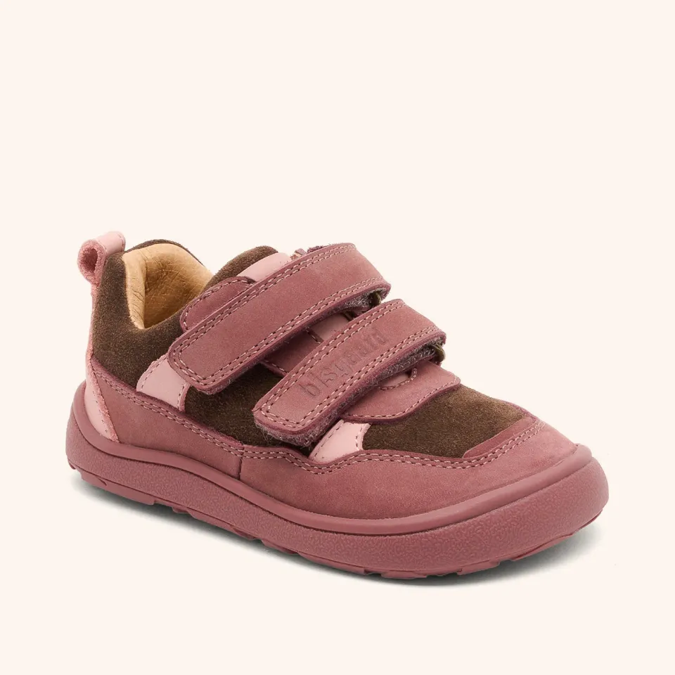 Bisgaard Barefoot Elroy sneaker plum LWG-læder
