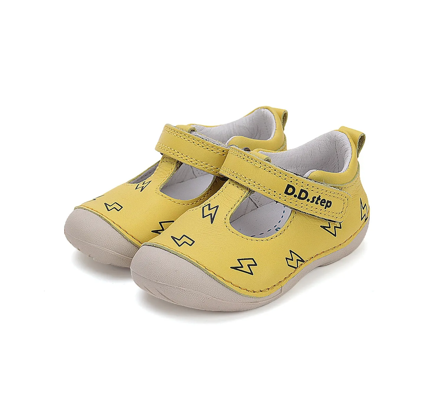 D.D. Step H015-51976B begyndersandal til dreng fleksibel