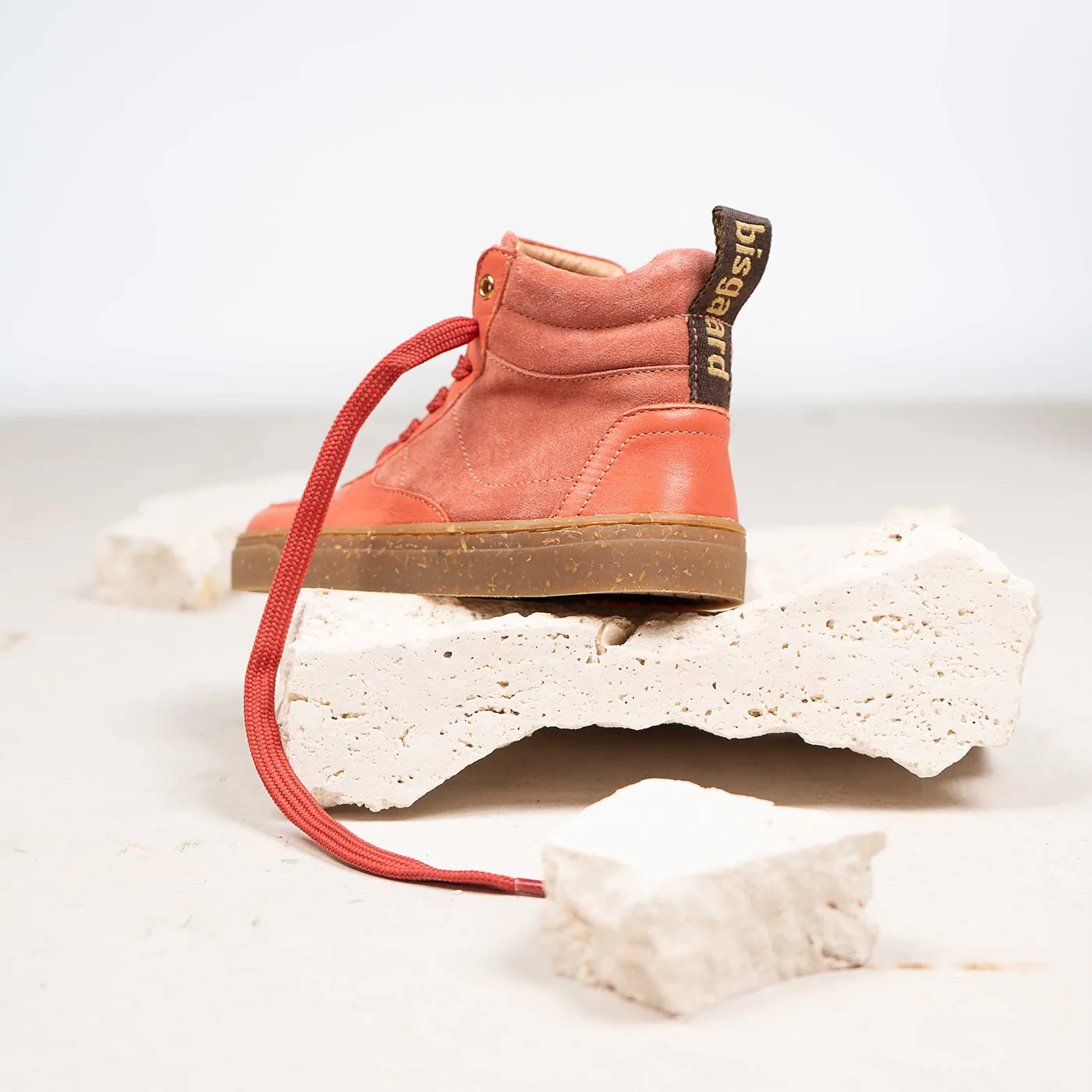 Bisgaard Barefoot Lisva barfodssneaker pink bred tåboks