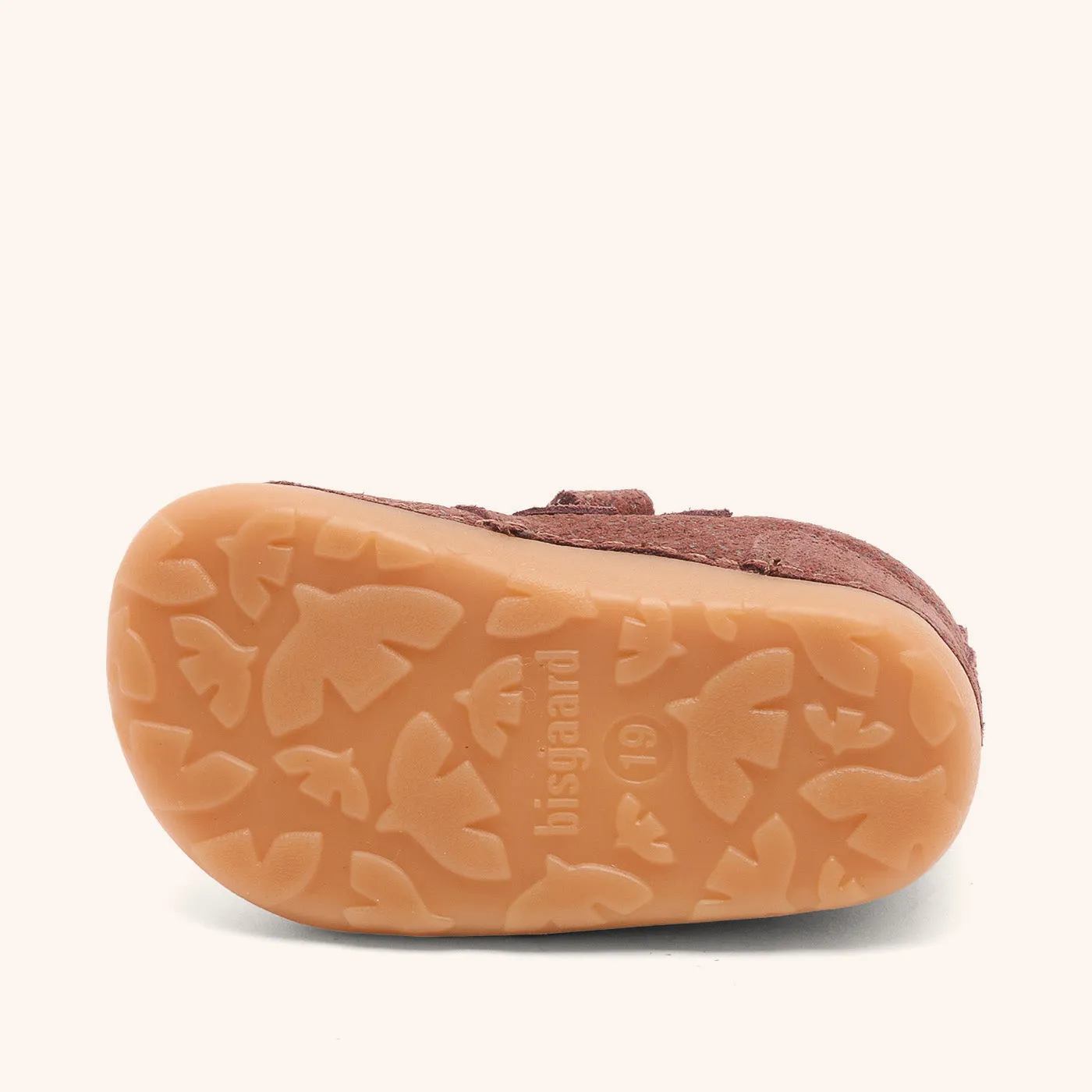 Bisgaard Barefoot Carter begyndersko plum ruskind