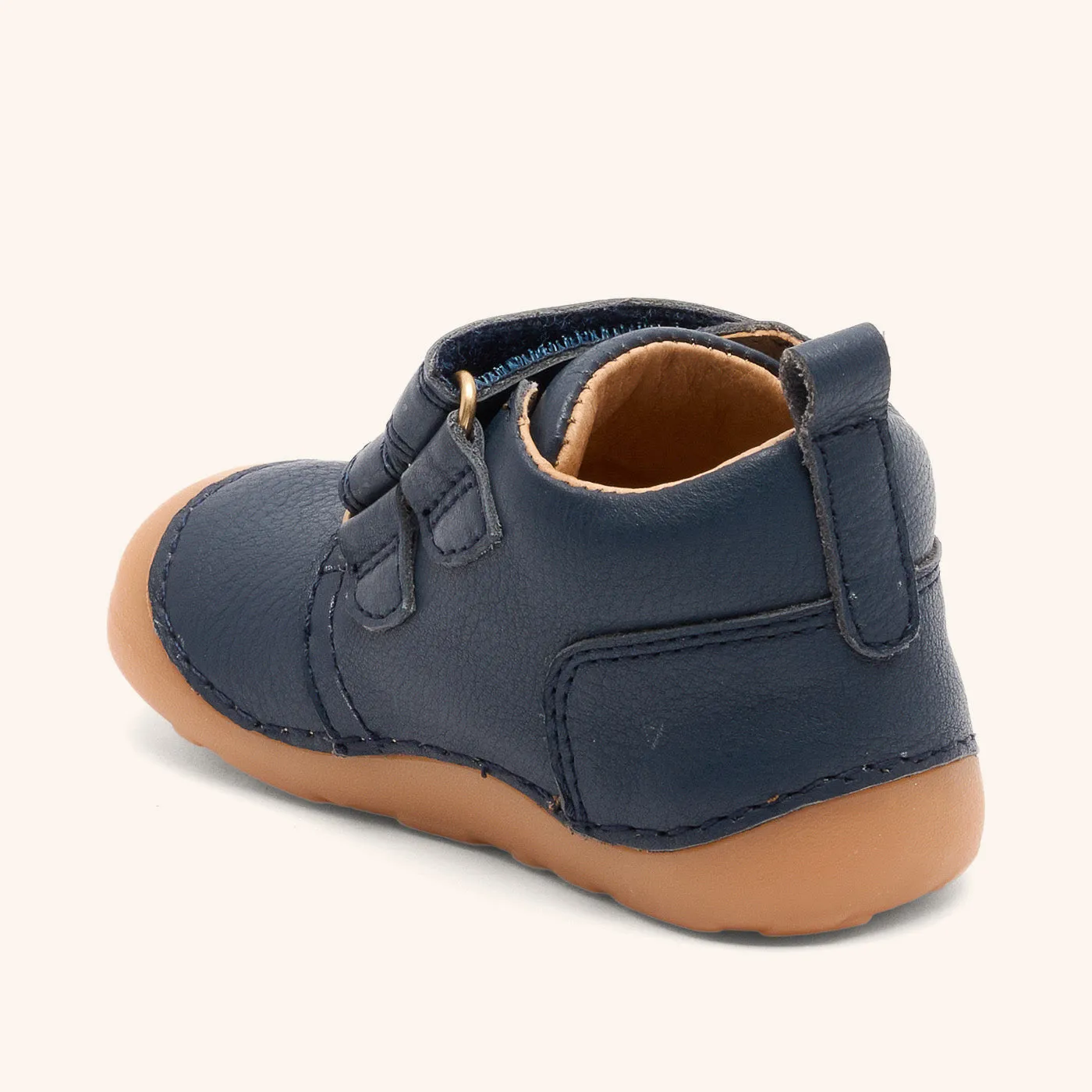 Bisgaard Barefoot Carter begyndersko Navy ruskind